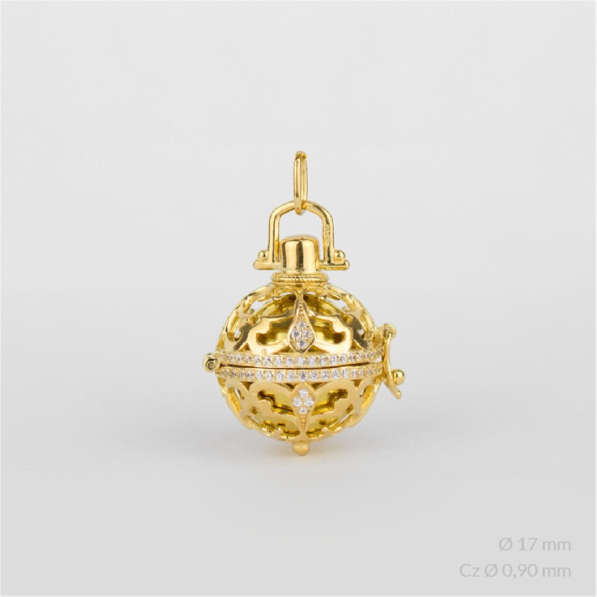 Llamador de Ángel de Plata de Ley |...