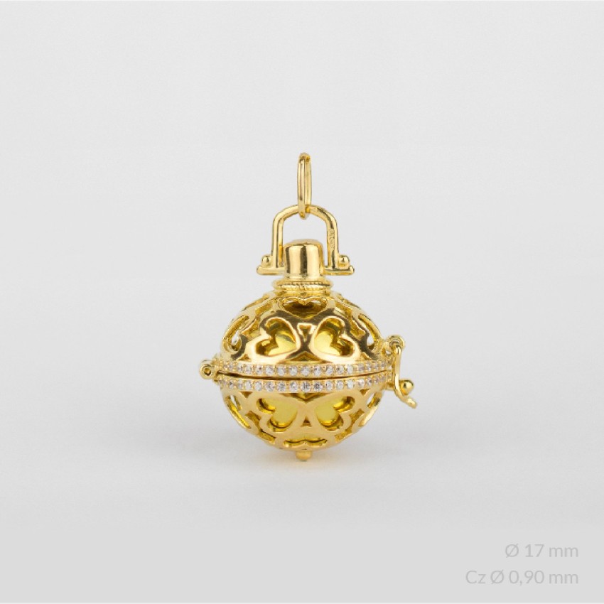 Llamador de Ángel de Plata de Ley |...