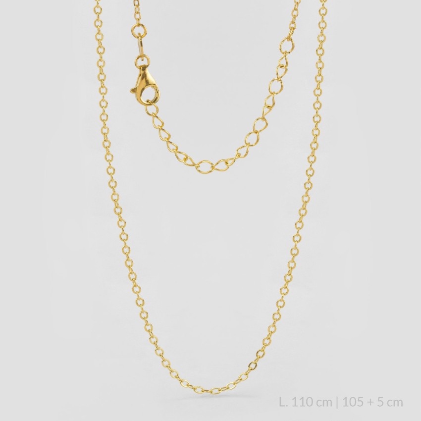 Sterling Silver Chain 110 cm | 100+10...